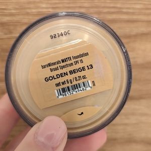 NEW Never Opened Matte Golden Beige bareMinerals Foundation